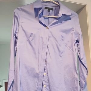 Blue button down dress shirt